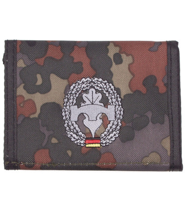 Portefeuille BW, BW camo, w/ins., logo H - Surplus militaire