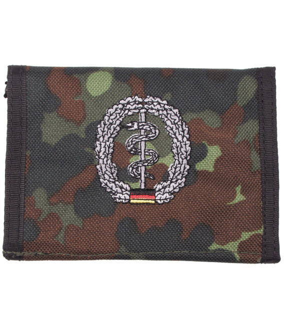 Portefeuille BW, BW camo, w/ins., logo L - Surplus militaire
