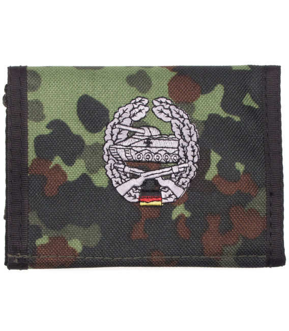 Portefeuille BW, BW camo, w/ins, logo O - Surplus militaire