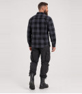 Veste Bûcheron Brandit Noir et Gris - Dos