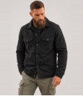 Veste Bûcheron Brandit Noir - Gros plan