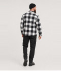 Veste Bûcheron Brandit Blanc et Noir - Dos