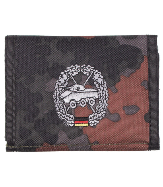Portefeuille BW, BW camo, w/ins, logo S - Surplus militaire