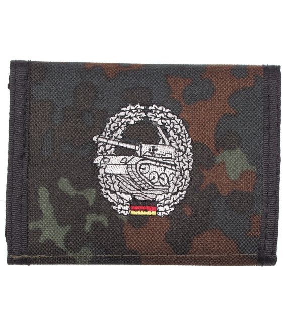 Portefeuille BW, BW camo, w/ins, logo T - Surplus militaire