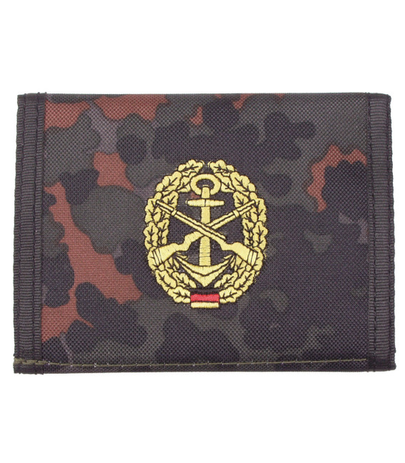 Portefeuille BW, BW camo, w/ins, logo U - Surplus militaire