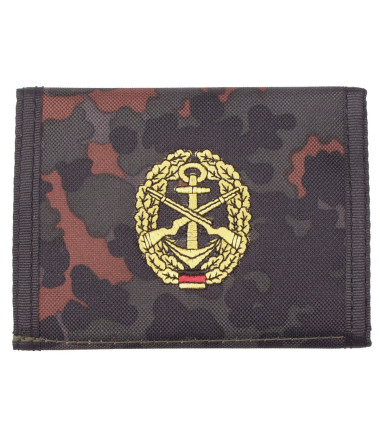 Portefeuille BW, BW camo, w/ins, logo U - Surplus militaire