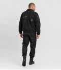 Veste polaire militaire sécurité commando noir - Dos