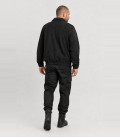 Veste polaire militaire sécurité commando noir - Dos