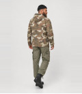 Sweat coupe-vent 3 poches Windbreaker Brandit Light Woodland - Dos