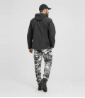 Sweat coupe-vent 3 poches Windbreaker Brandit noir - Dos