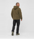 Pull-over en peluche Teddyfleece Brandit Kaki - Dos