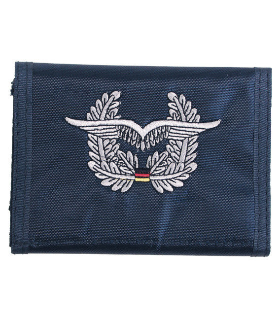 Portefeuille BW, bleu, w/insigne US air Force - Surplus militaire