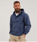 Sweat coupe-vent léger d'été windbreaker Bleu Brandit - Gros plan