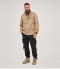 Veste armée Brandit Britannia Beige Militaire - Face