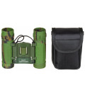 Jumelles, 8x21, woodland, pliable, lentille Ruby, sac - Surplus militaire