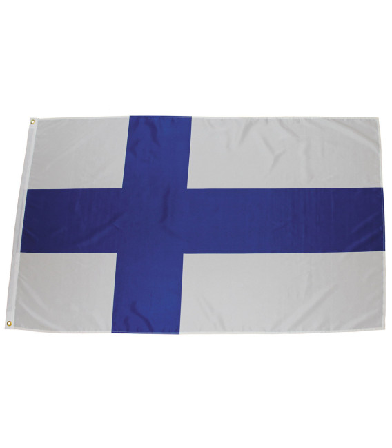 Drapeau, Finlande, Polyester, 90x 150 cm - Surplus militaire