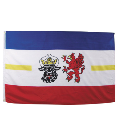 Drapeau, Mecklembourg- Poméranie, Polyester, 90x150 - Surplus militaire