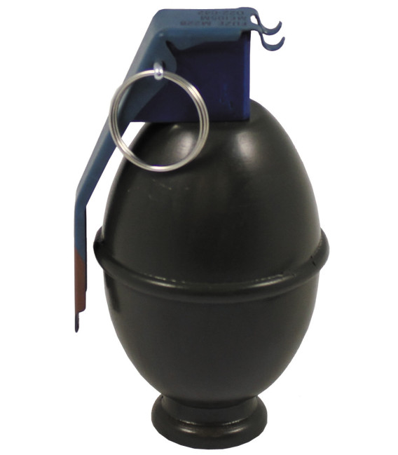 Grenade à main, "M 61", kaki, bois, décoration - Surplus militaire