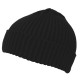 Bonnet, noir, acrylique, rip, court - Surplus militaire