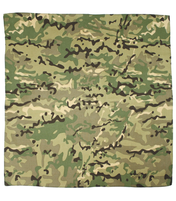 Bandana, coton, 55 x 55 cm, operation camou - Surplus militaire