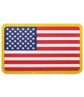 Insigne velcro, Etats-Unis, 3D, taille: 8 x 5 cm, - Surplus militaire