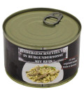 L'émincé de buf avec riz, pleine conserve,400 g - Surplus militaire