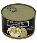 Soupe de pommes de terre, avec saucisse,pleine conserve,400 g - Surplus
