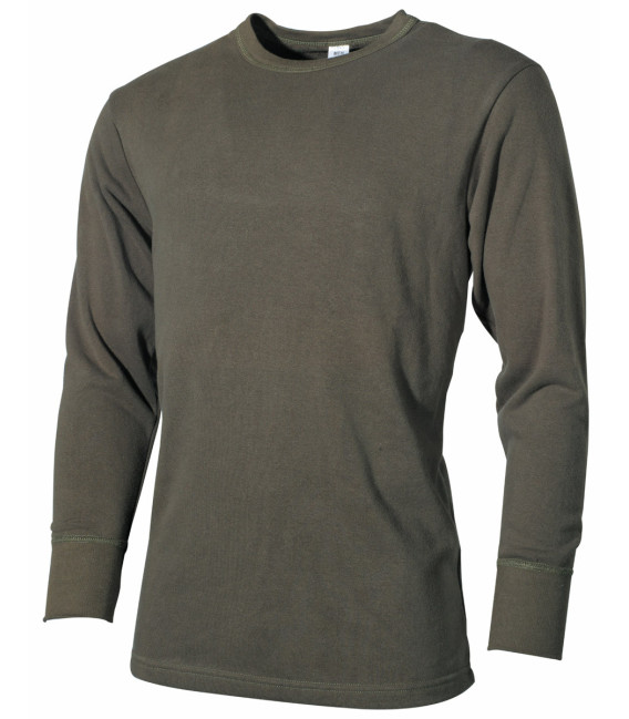 Tricot de corps BW, hiver, vert - Surplus militaire