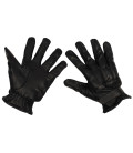 Gants plombes au sable, en cuir noir - Surplus militaire
