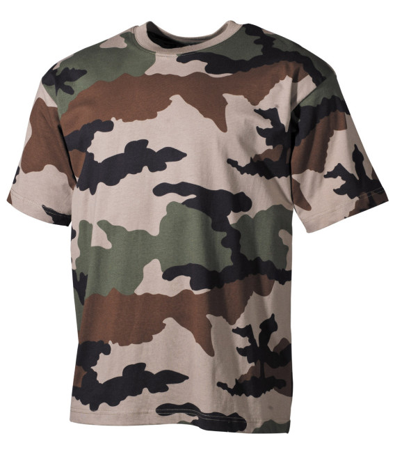 US Tee-shirt, style classique, CCE camouflage, 170 g/m² - Surplus militaire