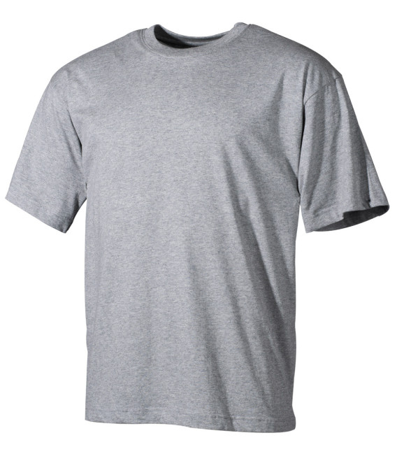 US Tee-shirt, style classique, gris, 170 g/m² - Surplus militaire