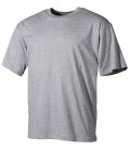US Tee-shirt, style classique, gris, 170 g/m² - Surplus militaire