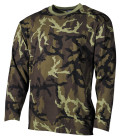 US Shirt camo, manche longue, M 95 CZ camou, 170 g/m² - Surplus militaire