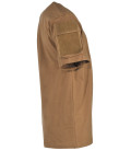 US Tee-shirt, demi-manche, coyote, poches manches - Surplus militaire