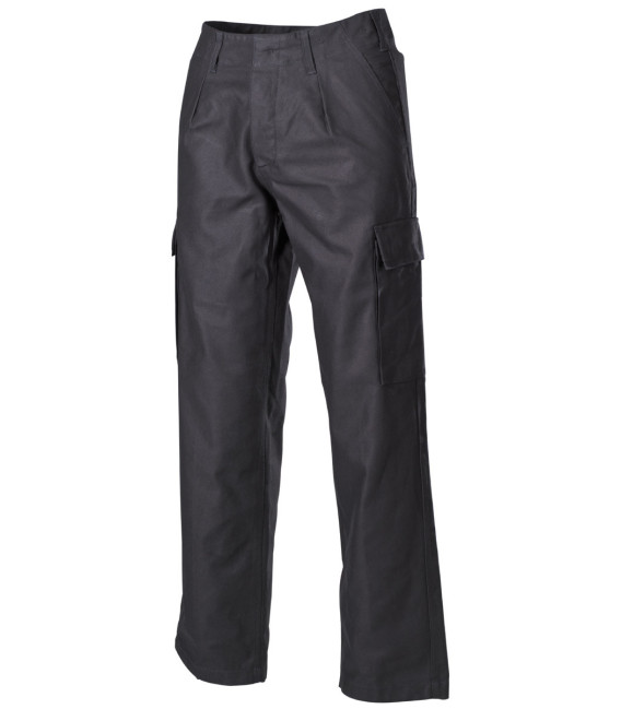 BW Pantalon moleskine, noir, tailles grandes selon orig. BW - Surplus militaire