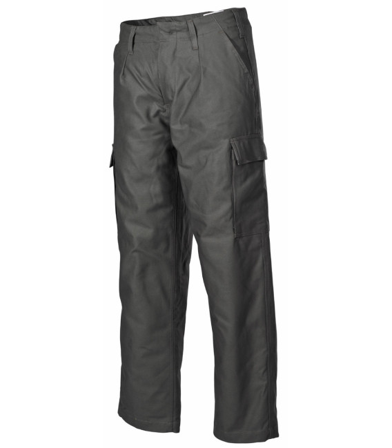 BW Pantalon moleskine, doublure matelassée, vert, - Surplus militaire