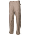 US Pantalon combat, BDU, kaki, genoux et arrière renforcés - Surplus militaire