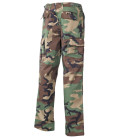US Pantalon, BDU, woodland, genoux et arrière renforcés - Surplus militaire