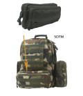 Pochette SDTM noire avec attache molle - Surplus militaire