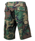 US Bermuda, BDU, woodland, avec poches latérales - Surplus militaire