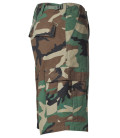 US Bermuda, BDU, Rip Stop, woodland-délavé - Surplus militaire
