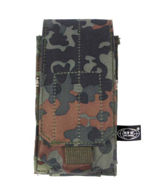 Porte chargeur camouflage BW Flecktarn attache Molle - Surplus militaire