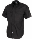 Chemisette Outdoor Attack Teflon Ripstop Noir - Surplus militaire