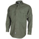 Chemise Outdoor Attack Teflon, Ripstop Verte - Surplus militaire