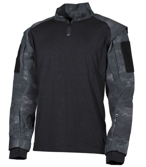 US Chemise tactique, manches longues, HDT camou gris - Surplus militaire
